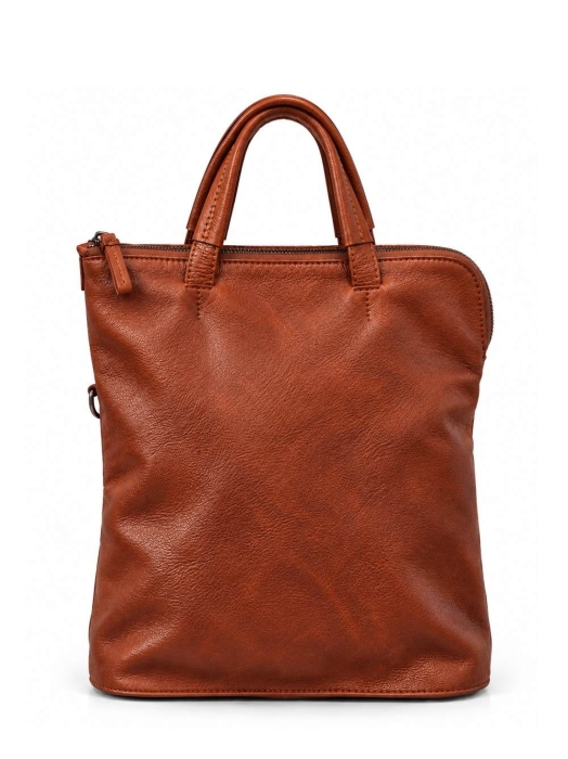 SHOPPER BACKPACK COGNAC